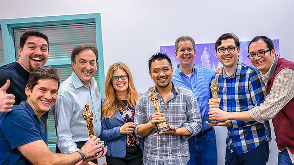 Frozen Oscar with Directors