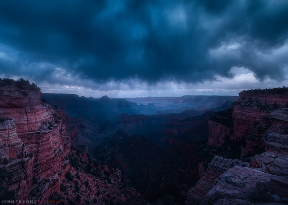 Storm Clouds over the Grand Canyon