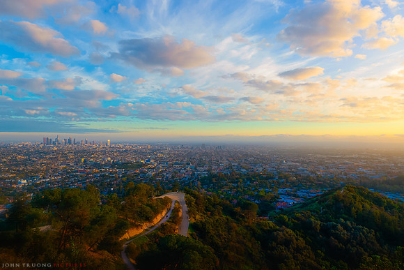 View of Los Angeles from Griffith Observatory