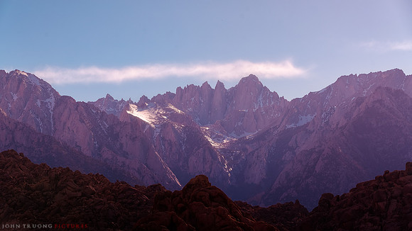 Mount Whitney from Alabama Hills