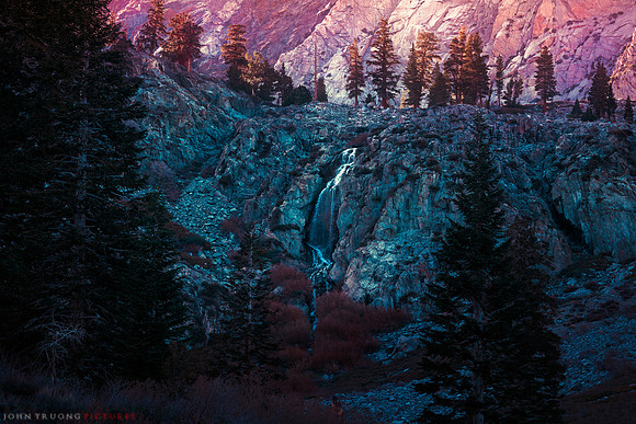 Onion Valley Waterfall
