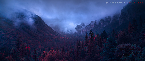 Winter Storm over Tunnel View