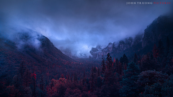 Winter Storm over Tunnel View